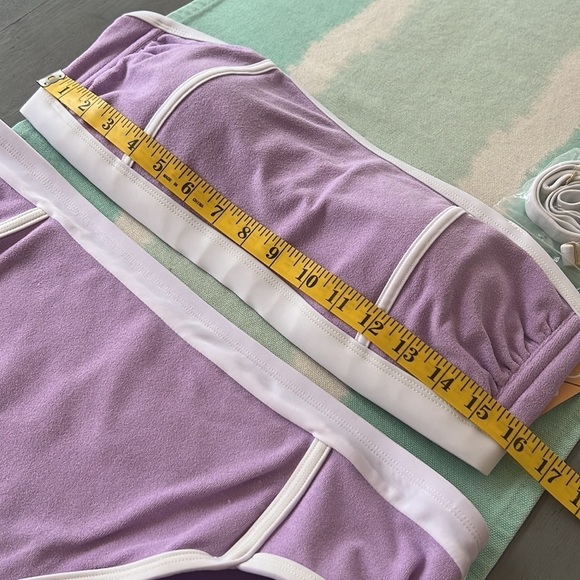 Kona Sol Terry Cloth Bikini Top & Bottom‎ - Picture 10 of 12